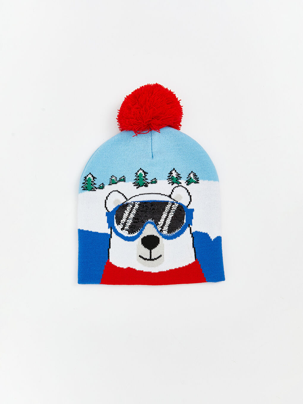 Pompom Boy's Beanie-1