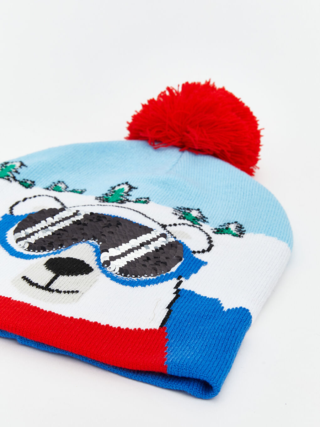 Pompom Boy's Beanie-3