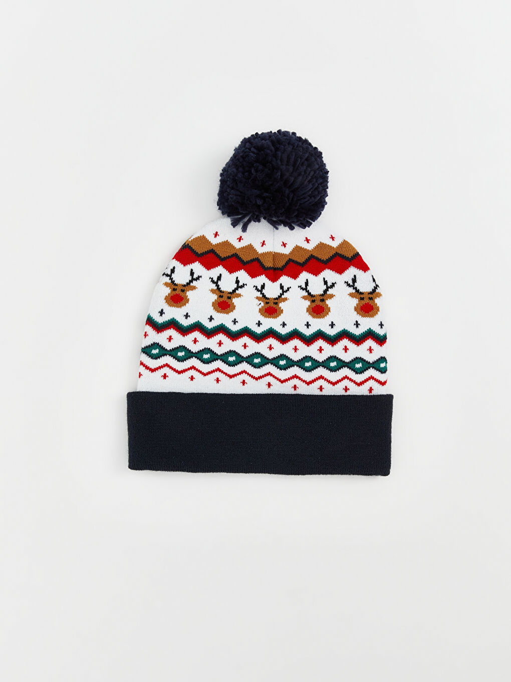 New Year's Themed Boy's Knitwear Beret