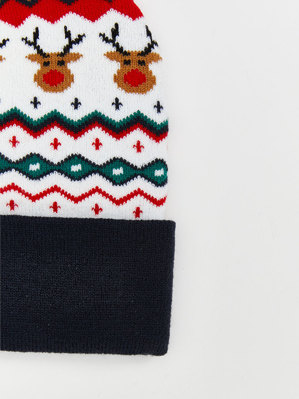 New Year's Themed Boy's Knitwear Beret-1