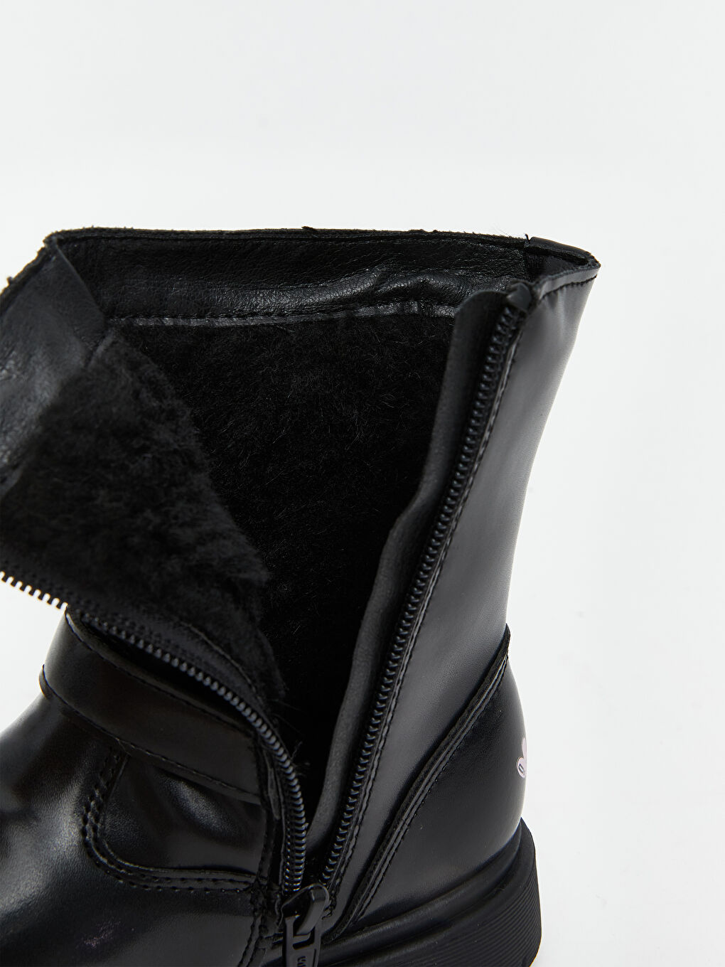 Малышки девочки Черный Ботинки-5