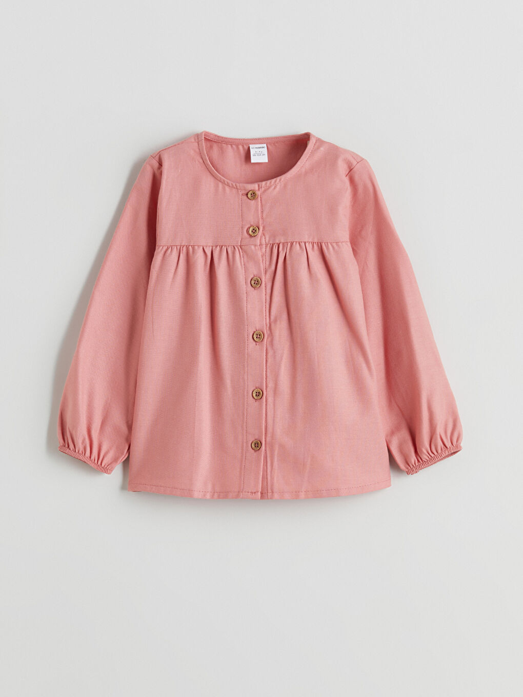 LCW ECO Girl PINK Shirt -W5HK09Z1-GD6