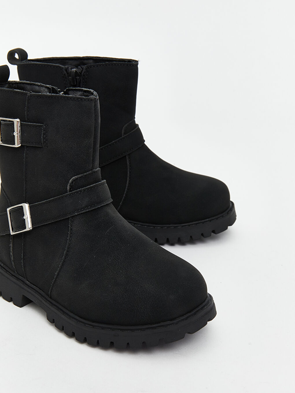 Сәби қыздарға арналған жасанды замша етік-2