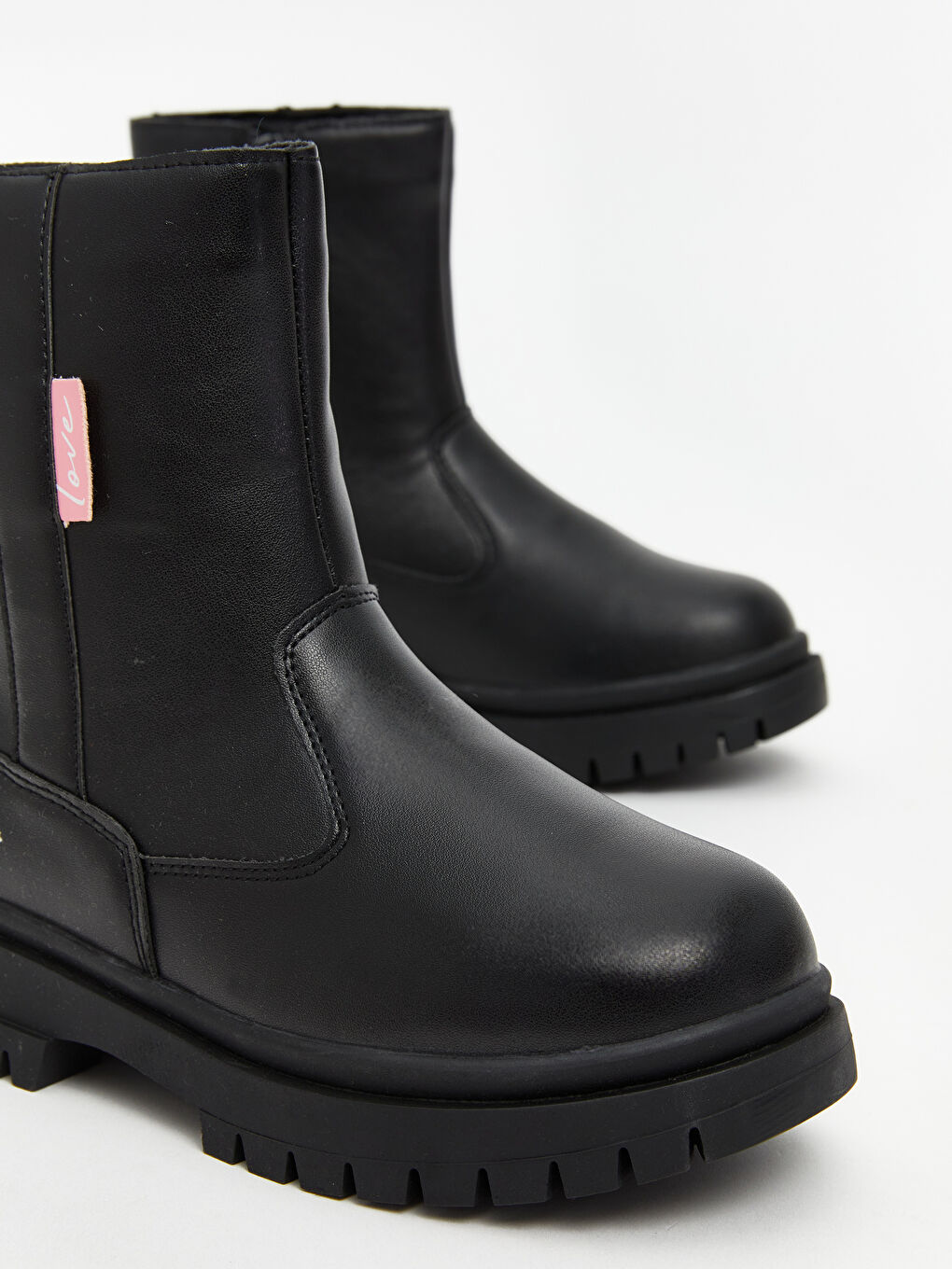 Ботинки из искусственной кожи для девочек-2