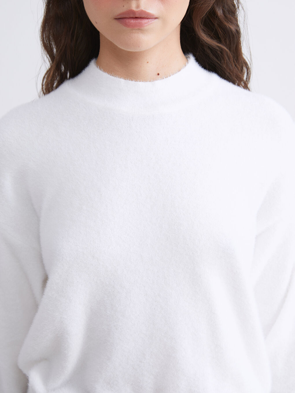 Half Turtleneck Women's Knitwear Sweater-2