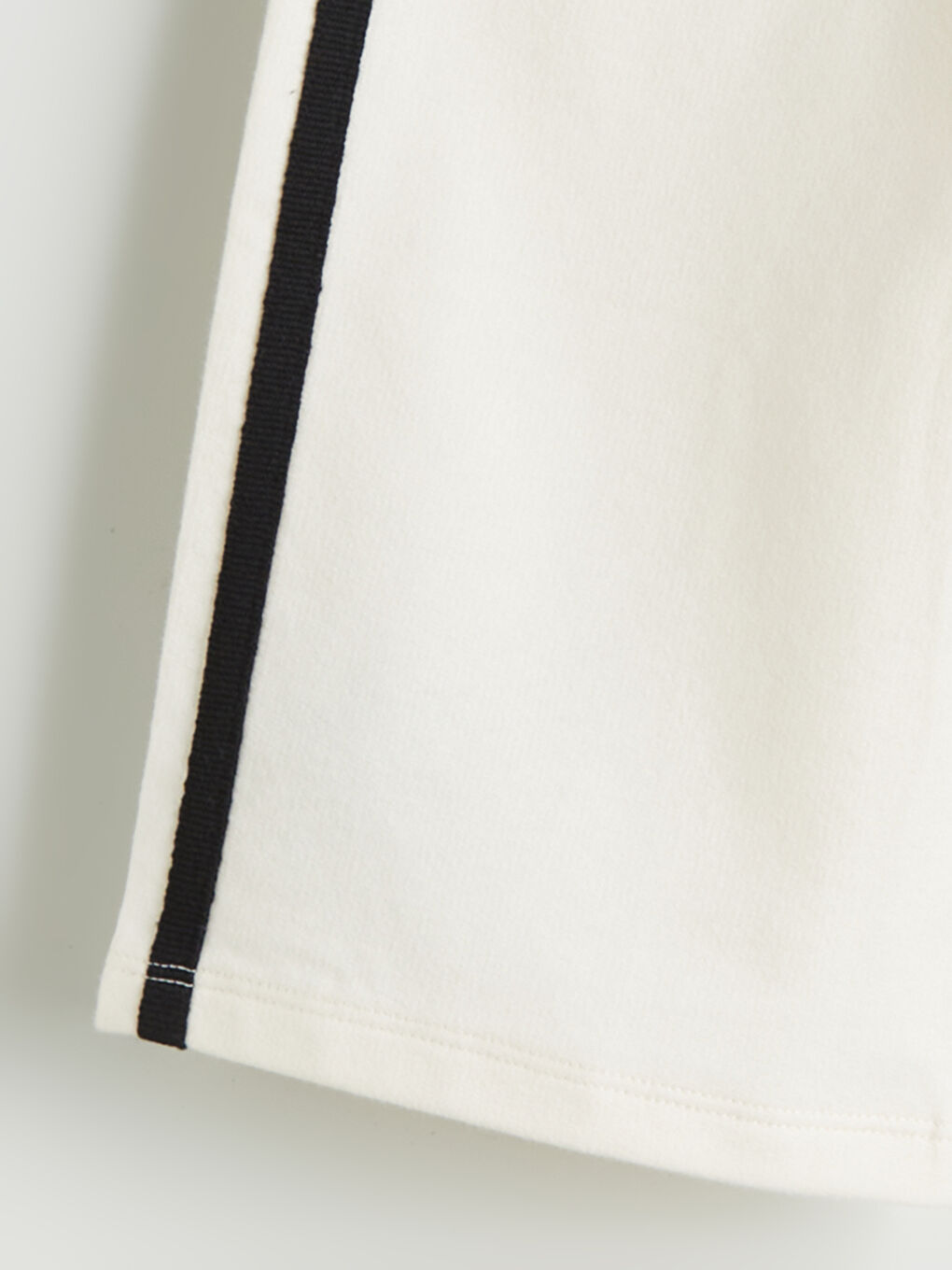 Bej Geniş Paça Kız Çocuk Eşofman Altı-2