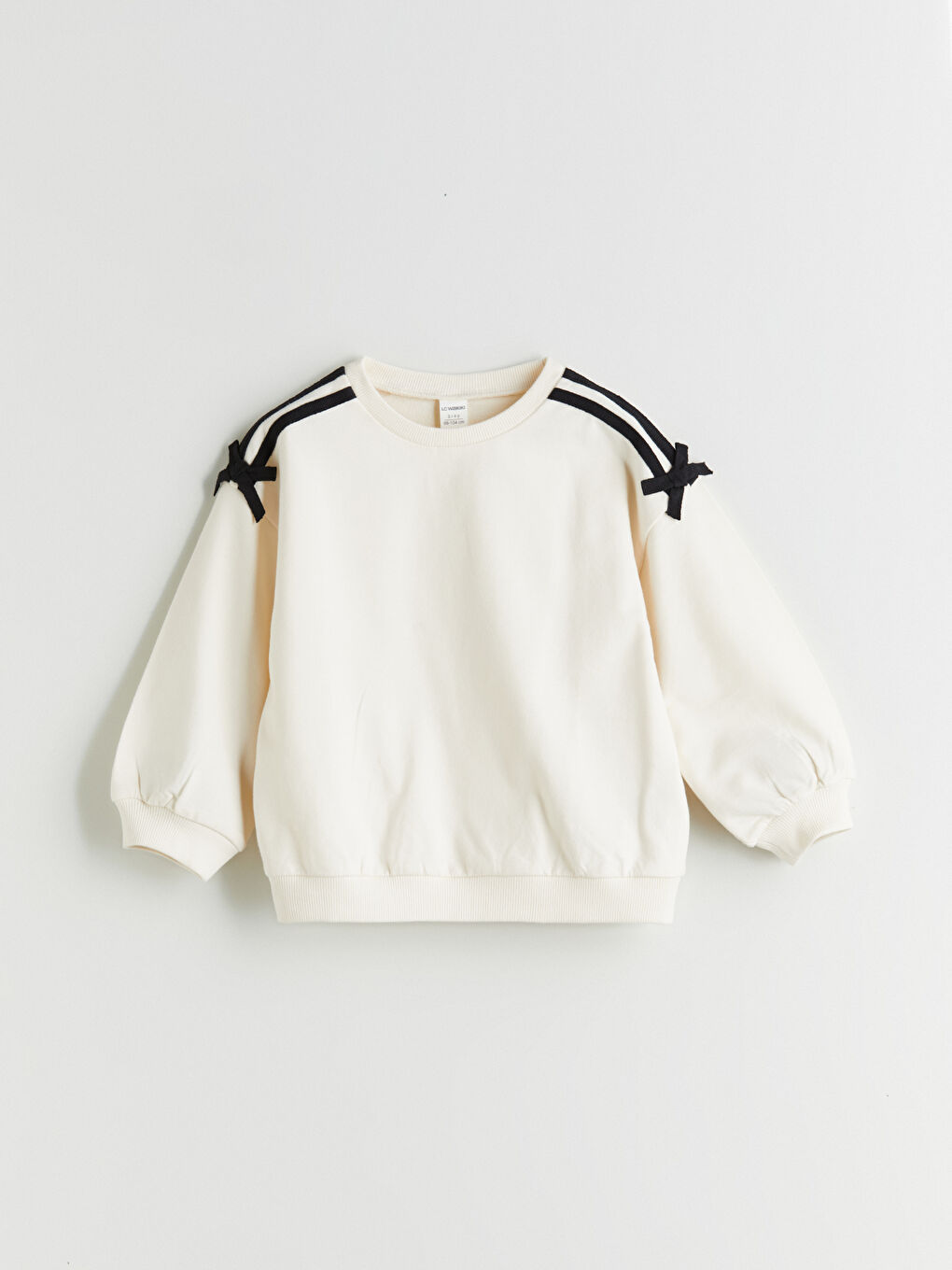 LCW Kids Crew Neck Girls' Tracksuit Set -W5HK54Z1-E7V