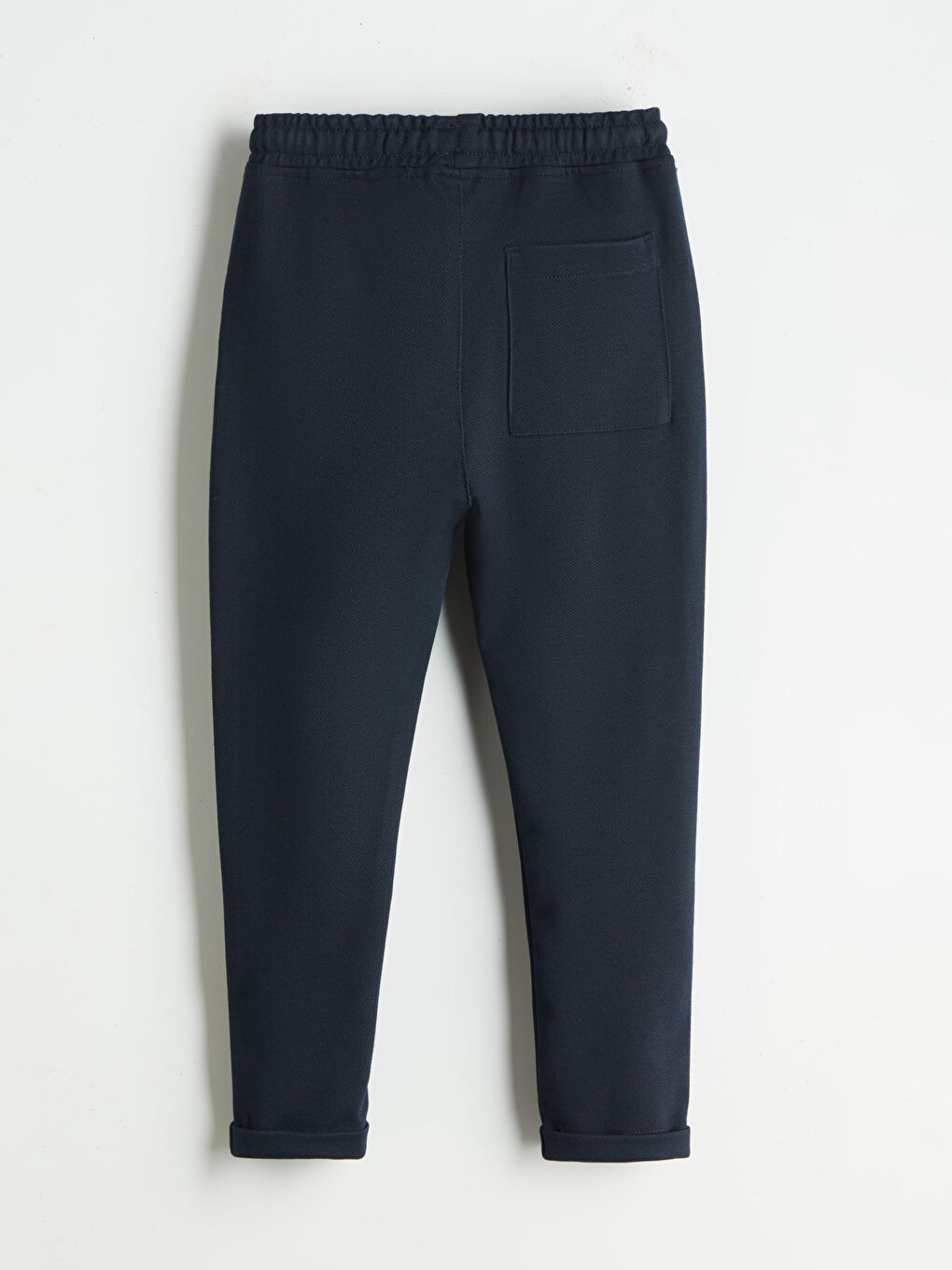 LCW ECO Boys' Textured Trousers with Elastic Waist -W5HK68Z4-CRP
