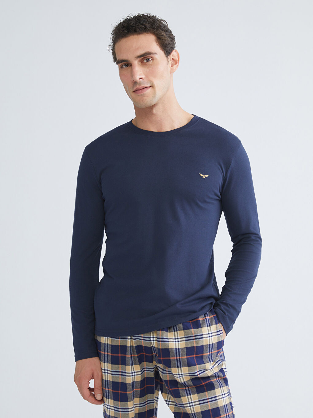 Regular Fit Men's Pyjama Set-1