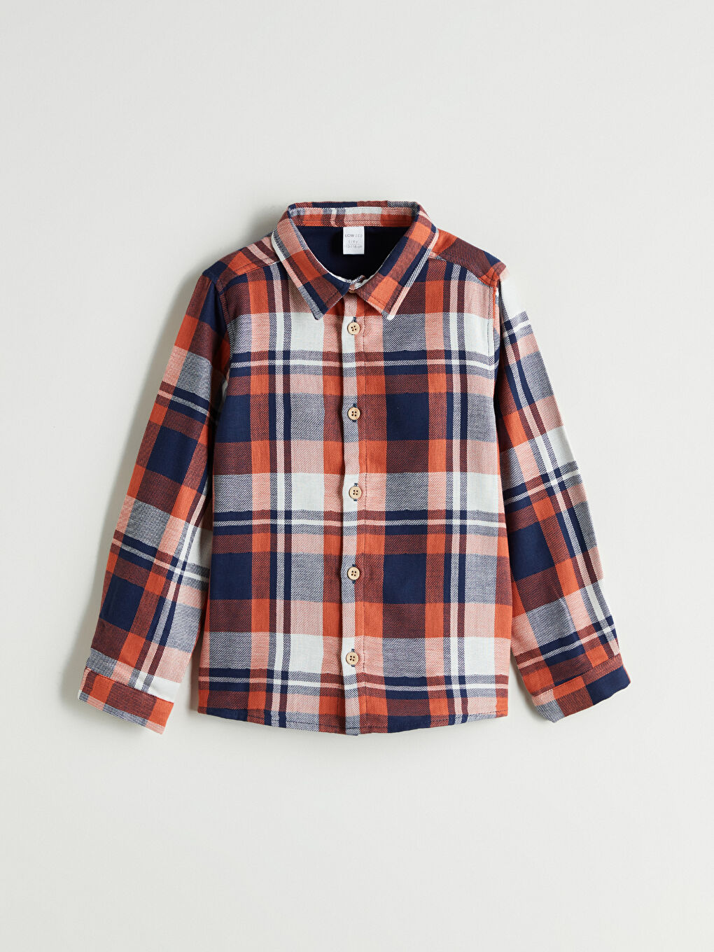 LCW ECO Long Sleeve Plaid Boys' Shirt -W5HK88Z1-LEL