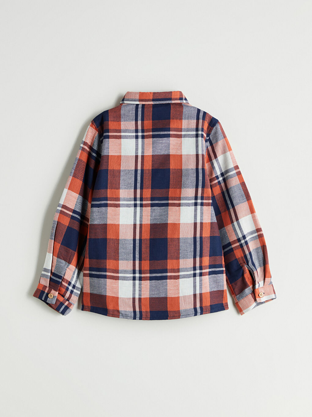 LCW ECO Long Sleeve Plaid Boys' Shirt -W5HK88Z1-LEL