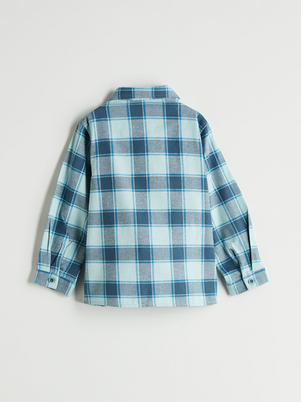 LCW ECO Long Sleeve Plaid Boys' Shirt -W5HK89Z1-LEN