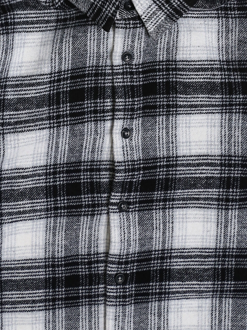 Long Sleeve Plaid Boys' Shirt-2