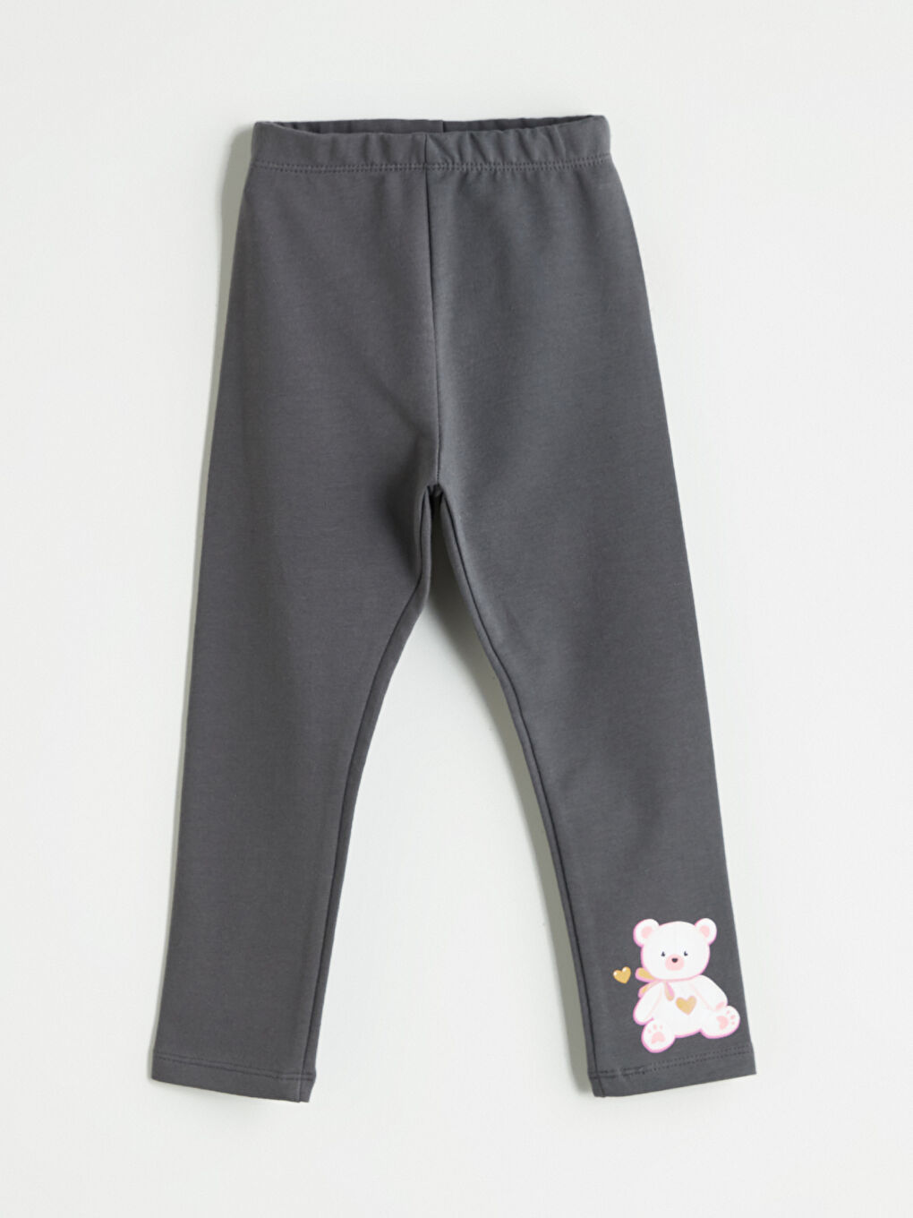 Elasticated Waist Girls' Leggings 2 Pack-1
