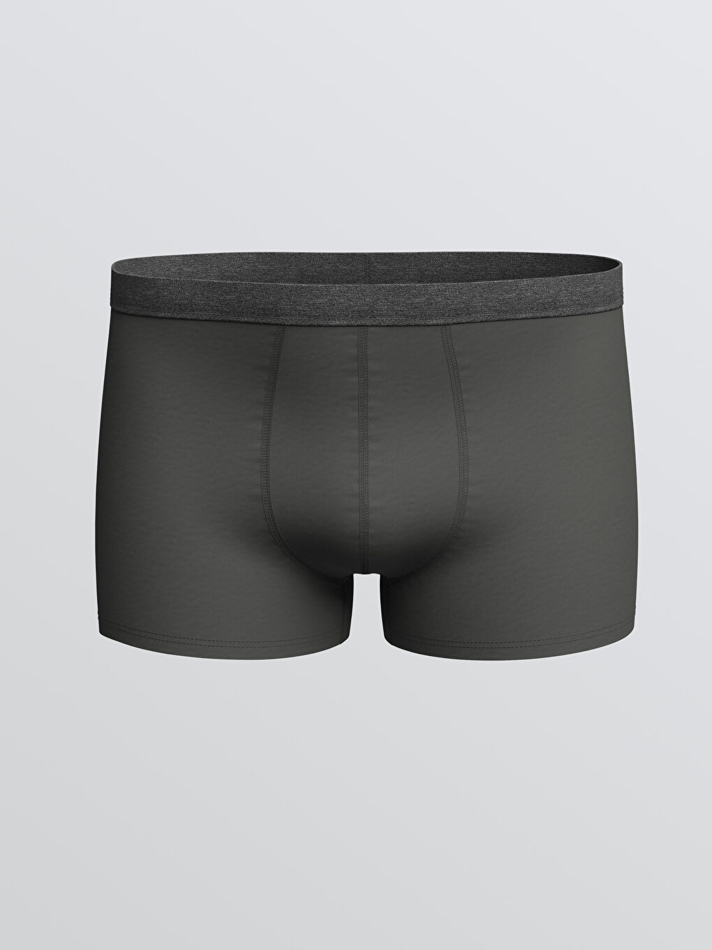 Karışık Standart Kalıp Pamuklu Esnek Erkek Boxer 3'lü-1