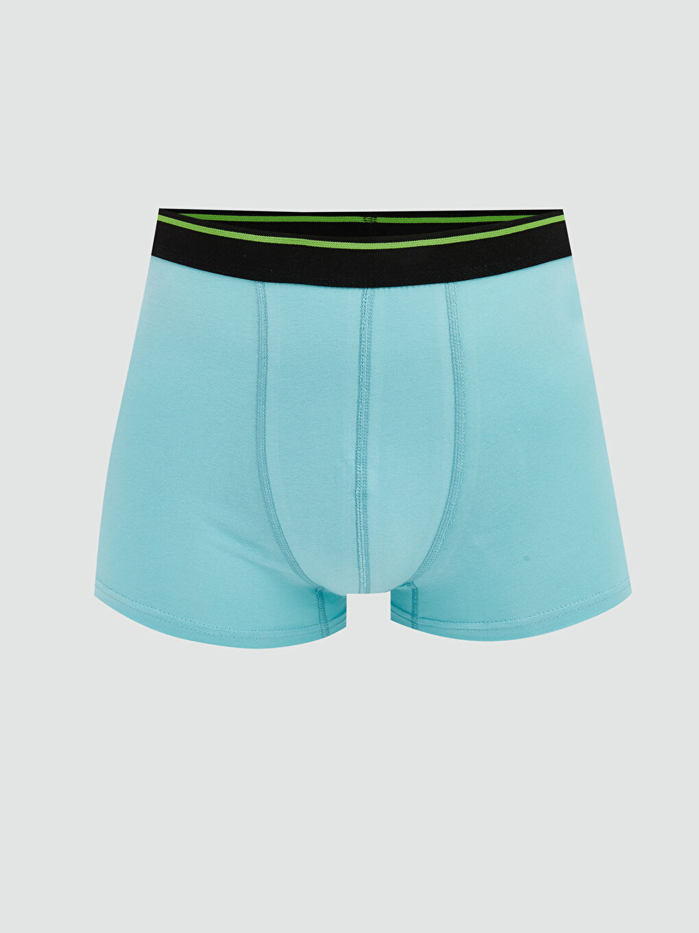 Karışık Standart Kalıp Pamuklu Esnek Erkek Boxer 3'lü-3