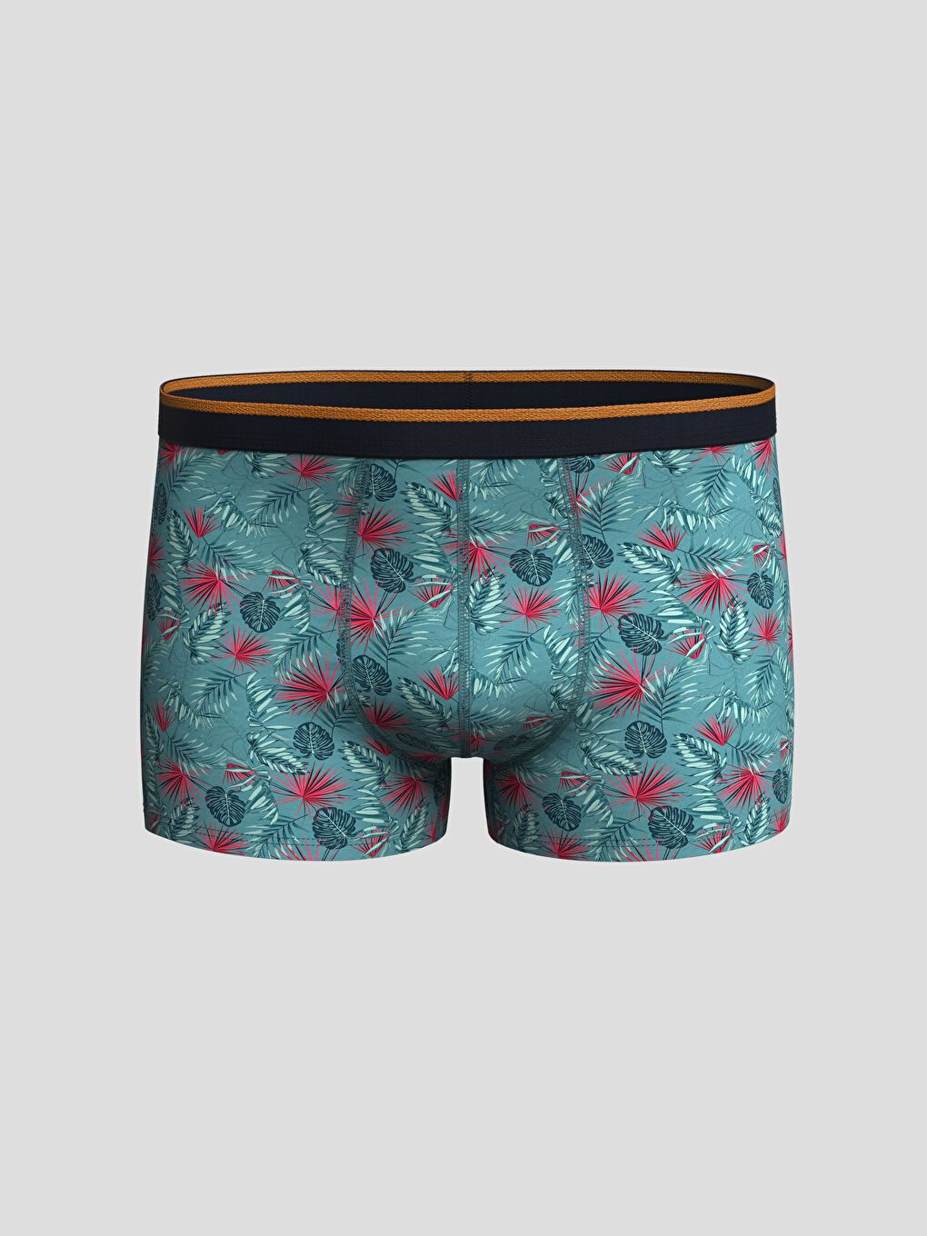 Karışık Standart Kalıp Pamuklu Esnek Erkek Boxer 3'lü-3