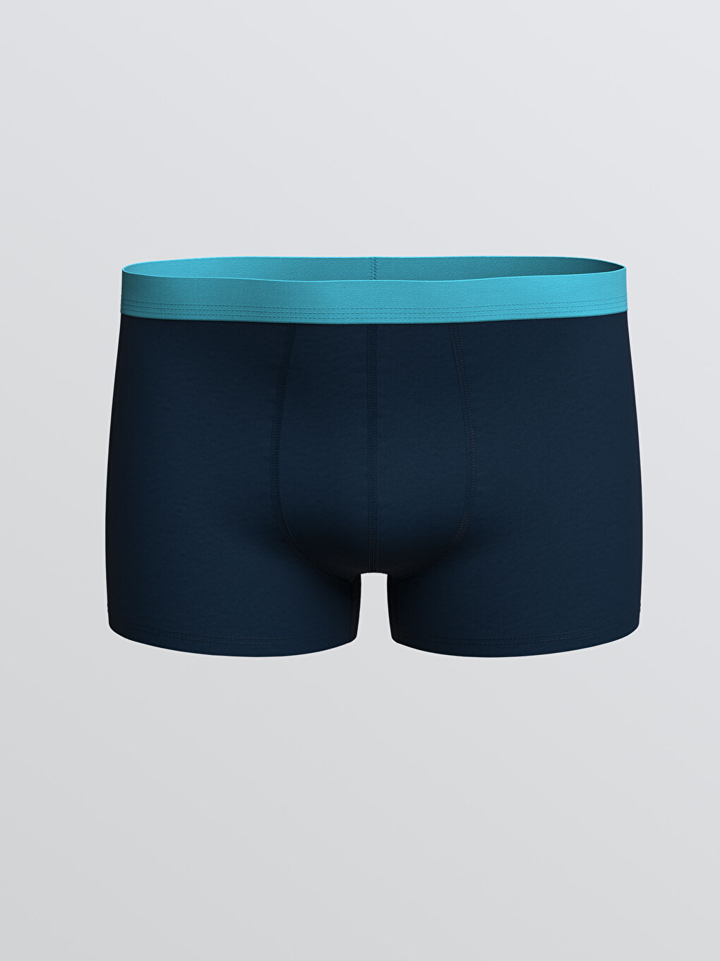 Karışık Standart Kalıp Pamuklu Esnek Erkek Boxer 3'lü-2