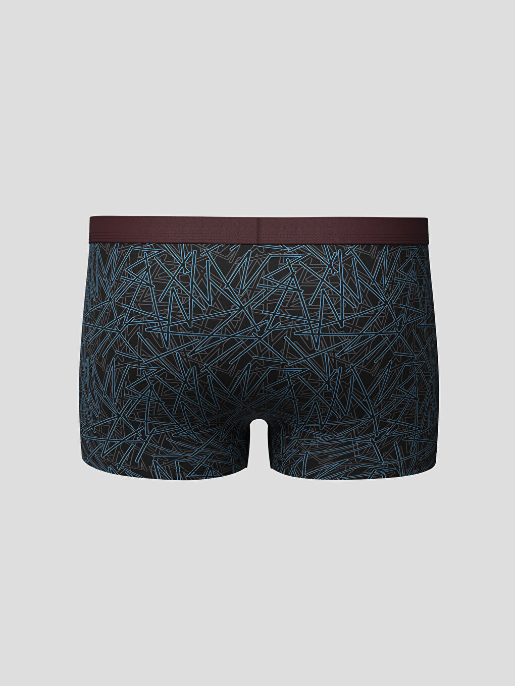 Karışık Standart Kalıp Pamuklu Esnek Erkek Boxer 3'lü-4