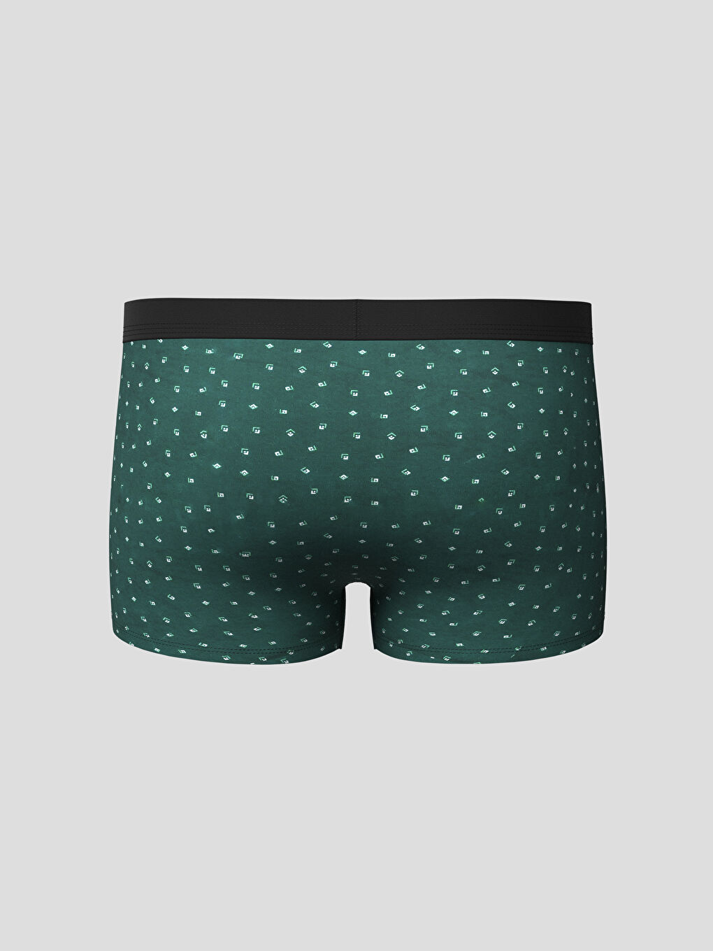 Karışık Standart Kalıp Pamuklu Esnek Erkek Boxer 3'lü-4