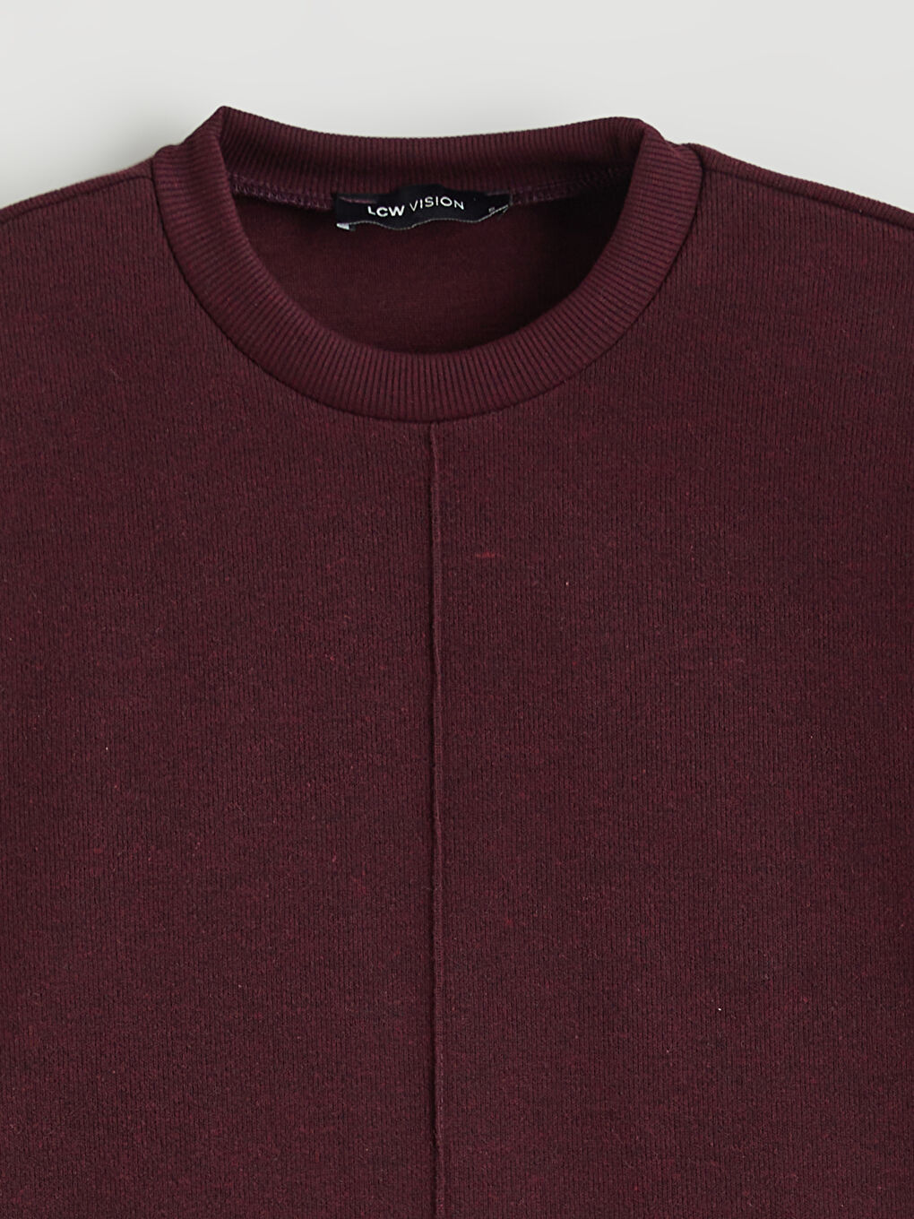 Женщины Бордовый Свитер-5