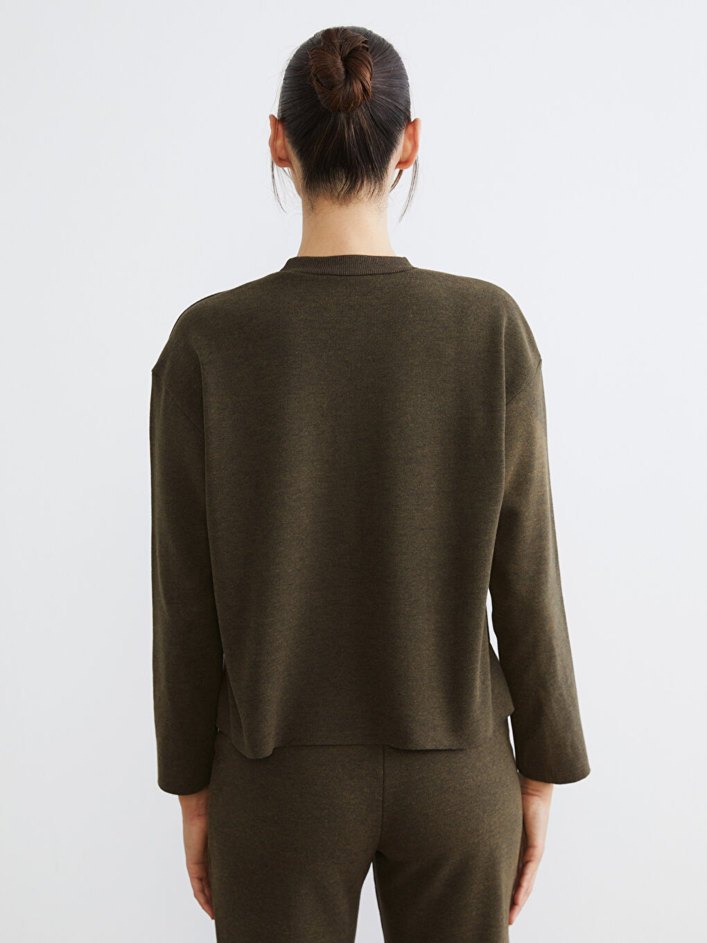 Woman GREEN Sweater-3