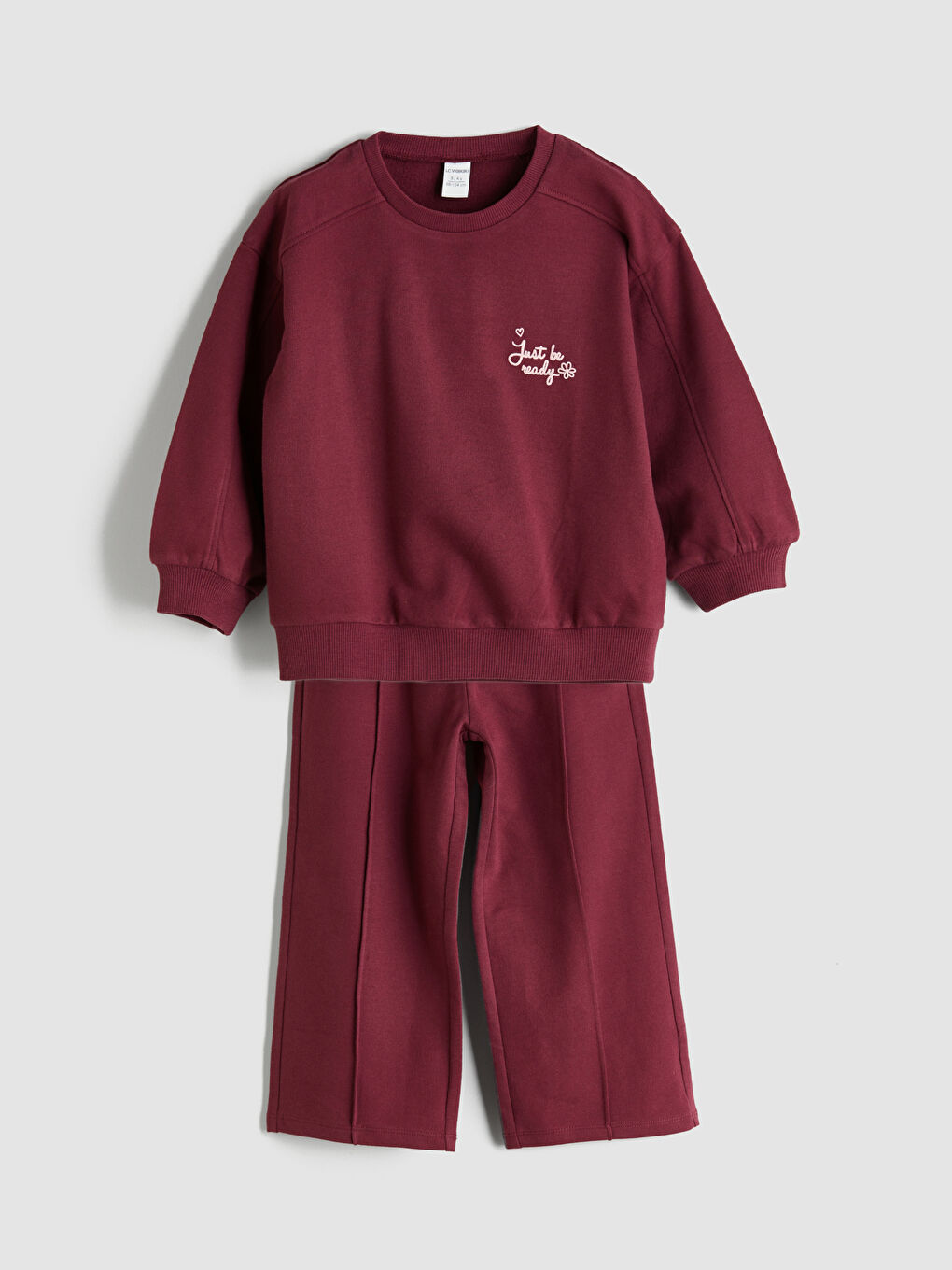 LCW Kids Girl BORDEAUX Set -W5HL99Z1-HJC