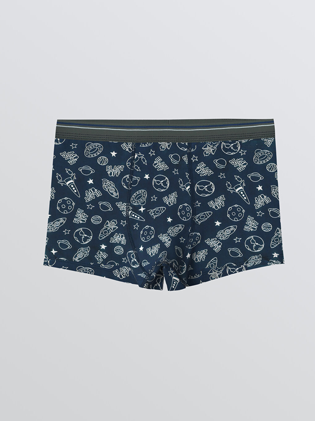 Printed Boys' Boxer Trunks