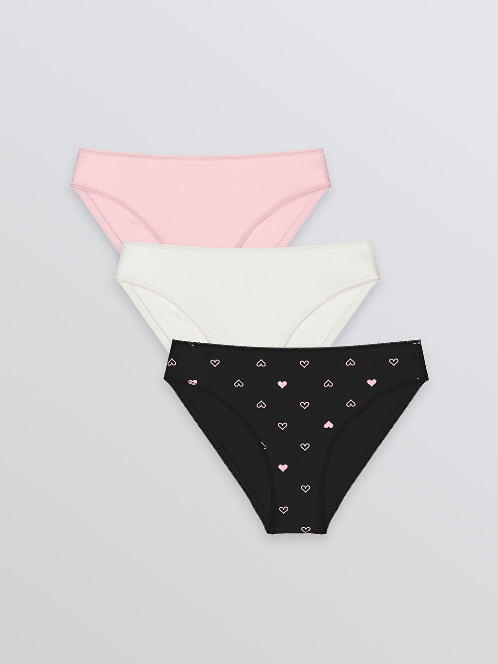 Printed Bikini Panties 3 Pieces