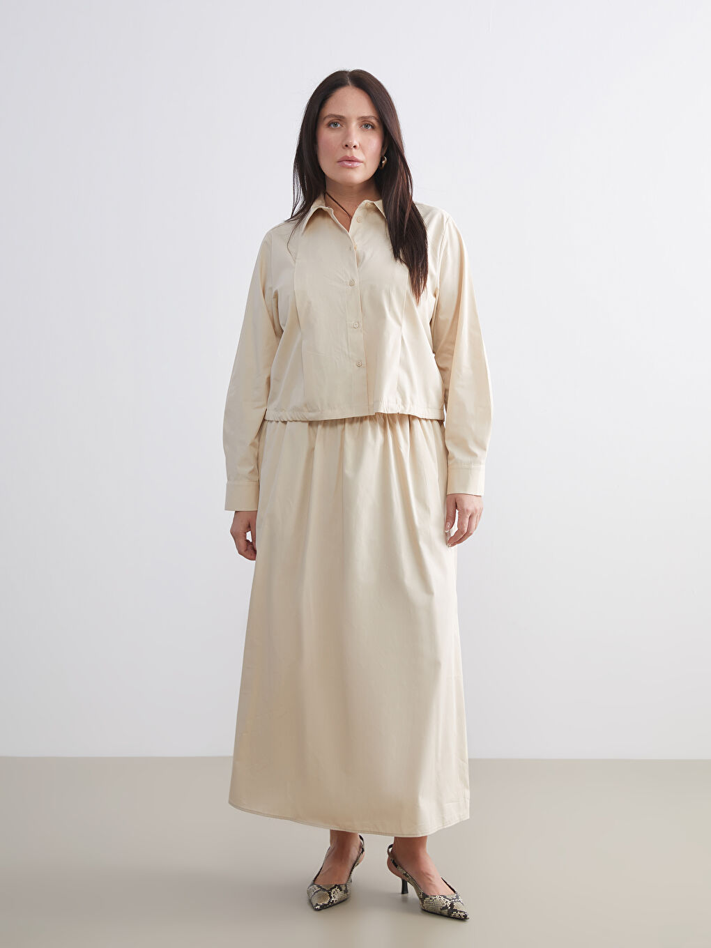 Poplin Women's Shirt-5