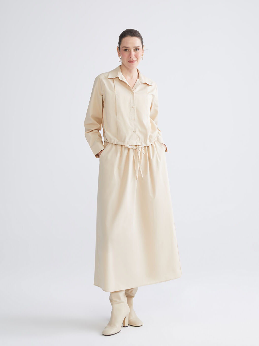 Poplin Women's Shirt-2