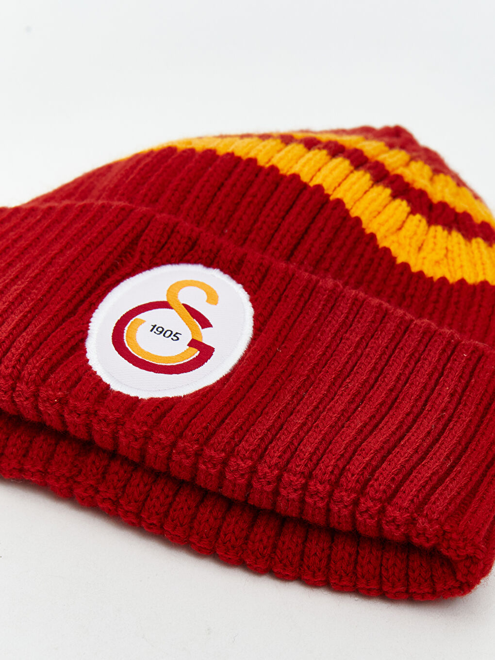 Kırmızı Galatasaray Nakışlı Erkek Çocuk Bere-2