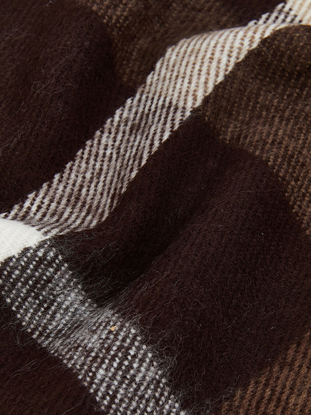 Tasseled Plaid Men's Scarf-2