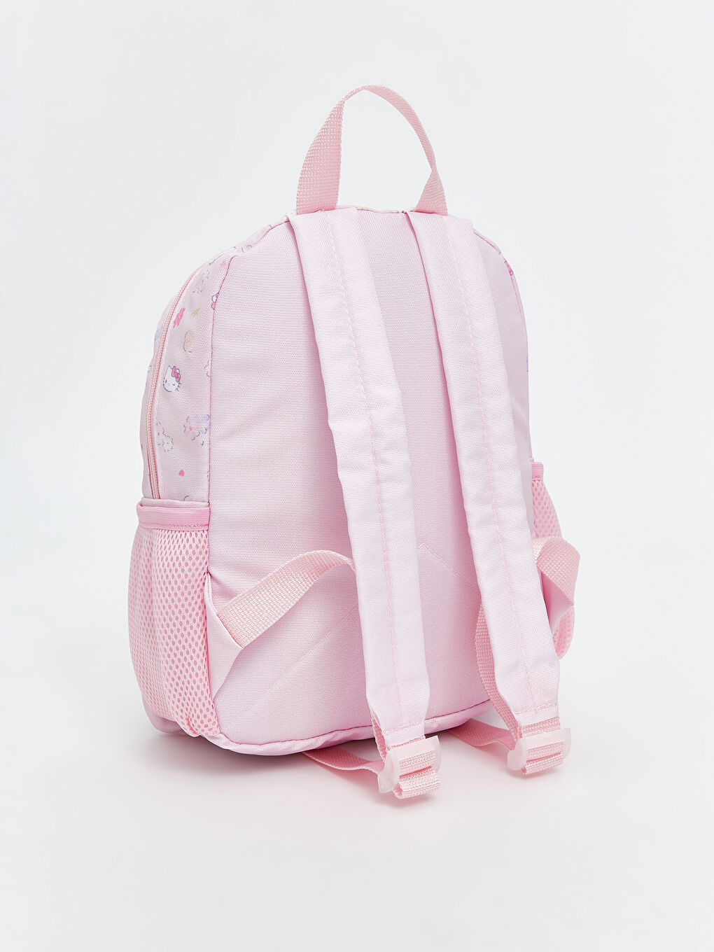 Pembe Hello Kitty Baskılı Kız Çocuk Sırt Çantası-1