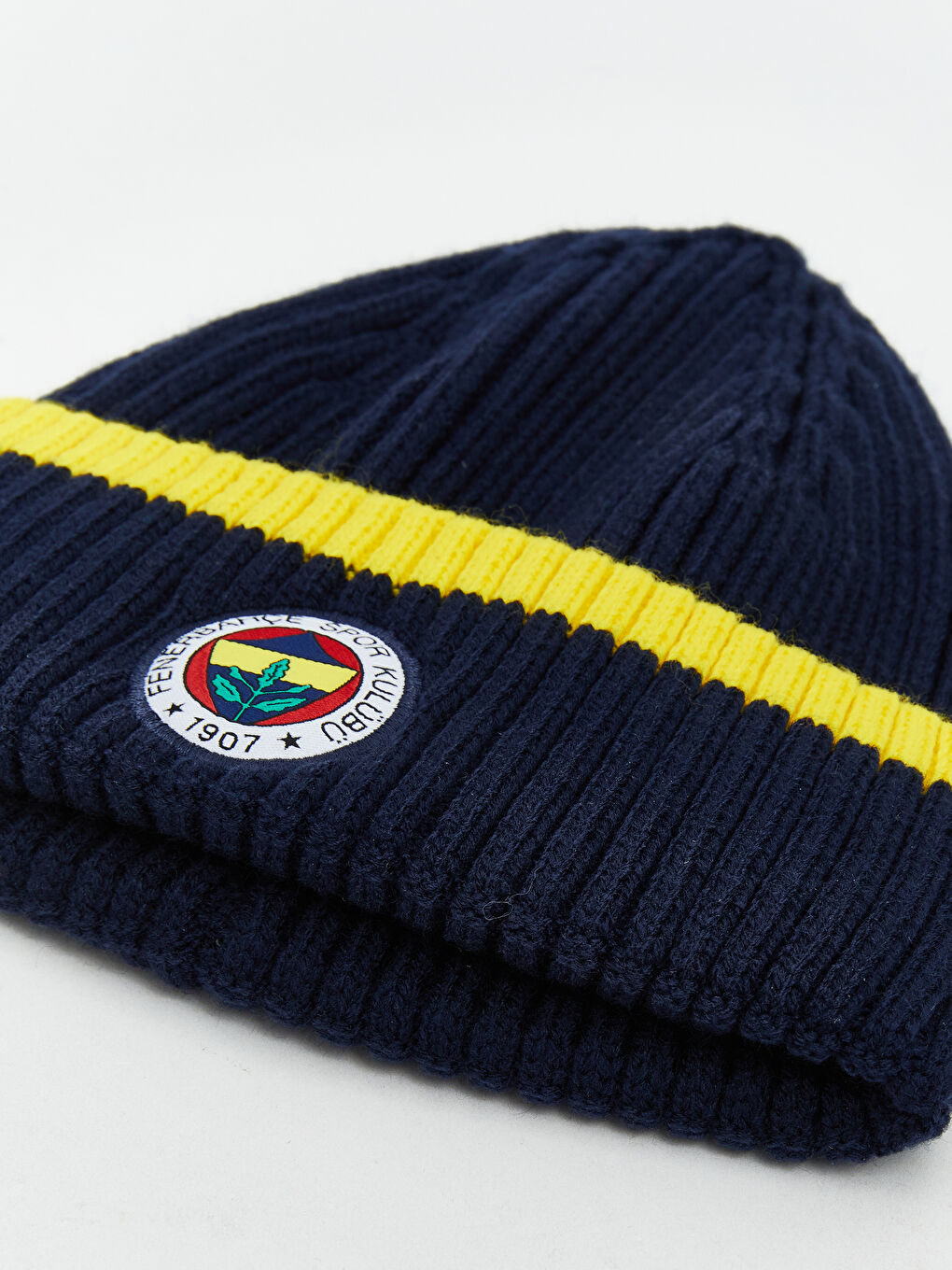 Lacivert Fenerbahçe Nakışlı Erkek Çocuk Bere-2