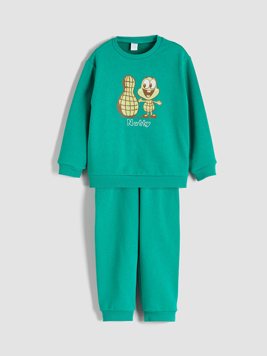 LCW ECO Printed Boys Sweatshirt and Sweatpants 2 Pack -W5HO52Z1-GV0