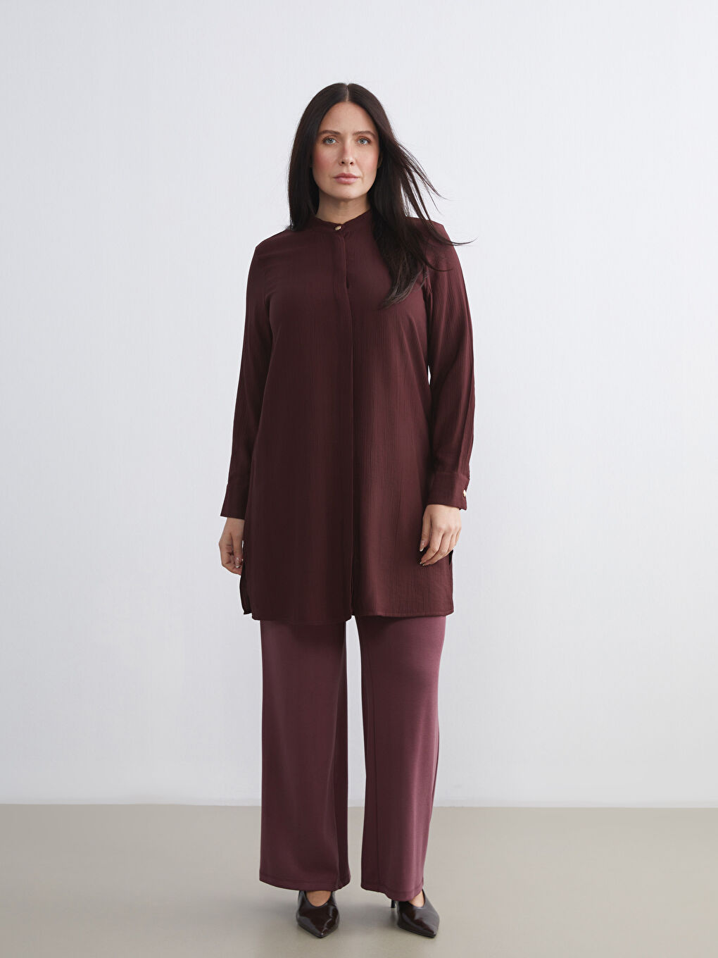 Elasticated Waist Women's Trousers-2