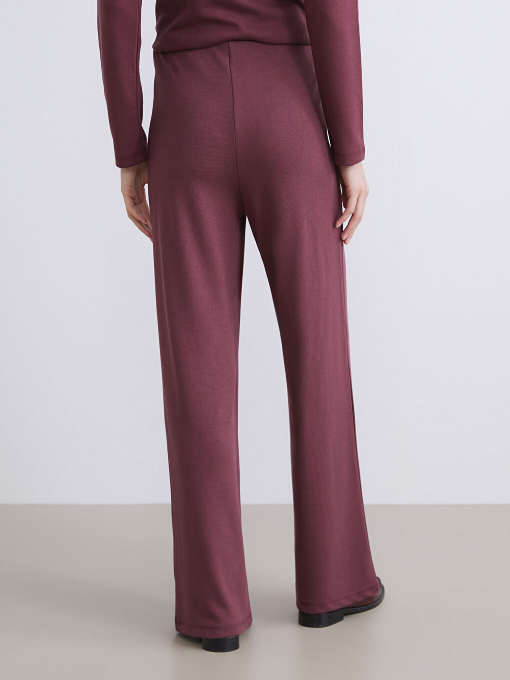 Elasticated Waist Women's Trousers-6