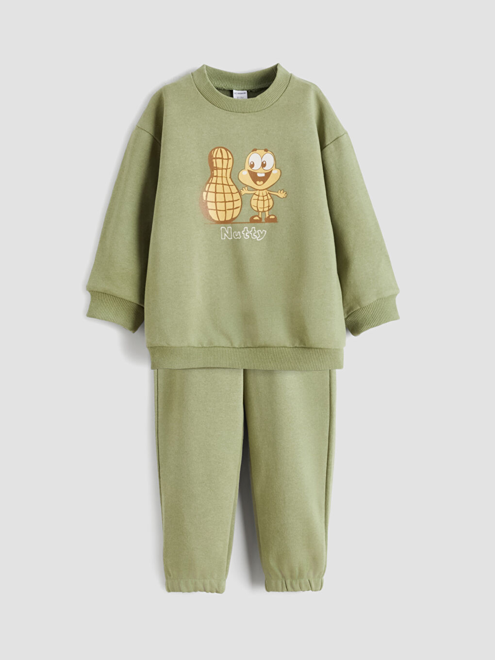 Yeşil Bisiklet Yaka Erkek Bebek Takım