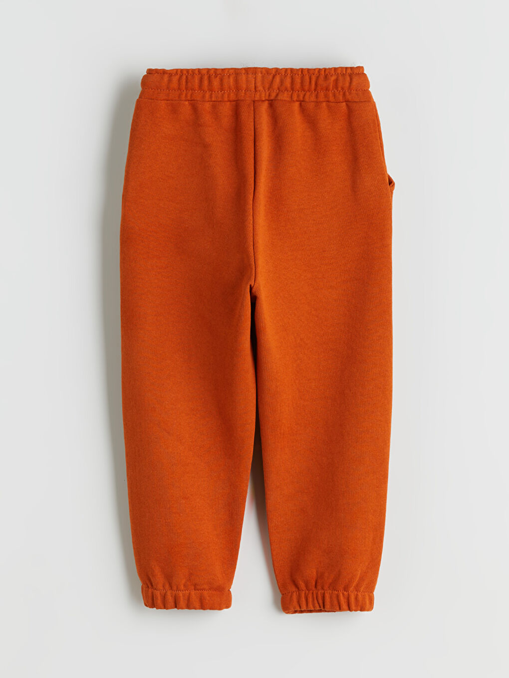 Turuncu Bisiklet Yaka Erkek Çocuk Sweatshirt ve Eşofman Alt-4