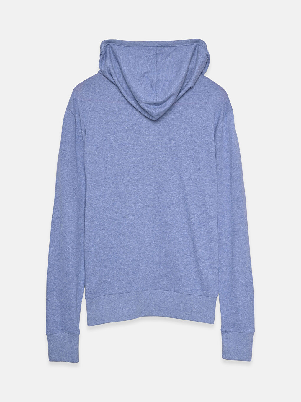 Hooded Basic Men's Zip-Up Sweatshirt-1