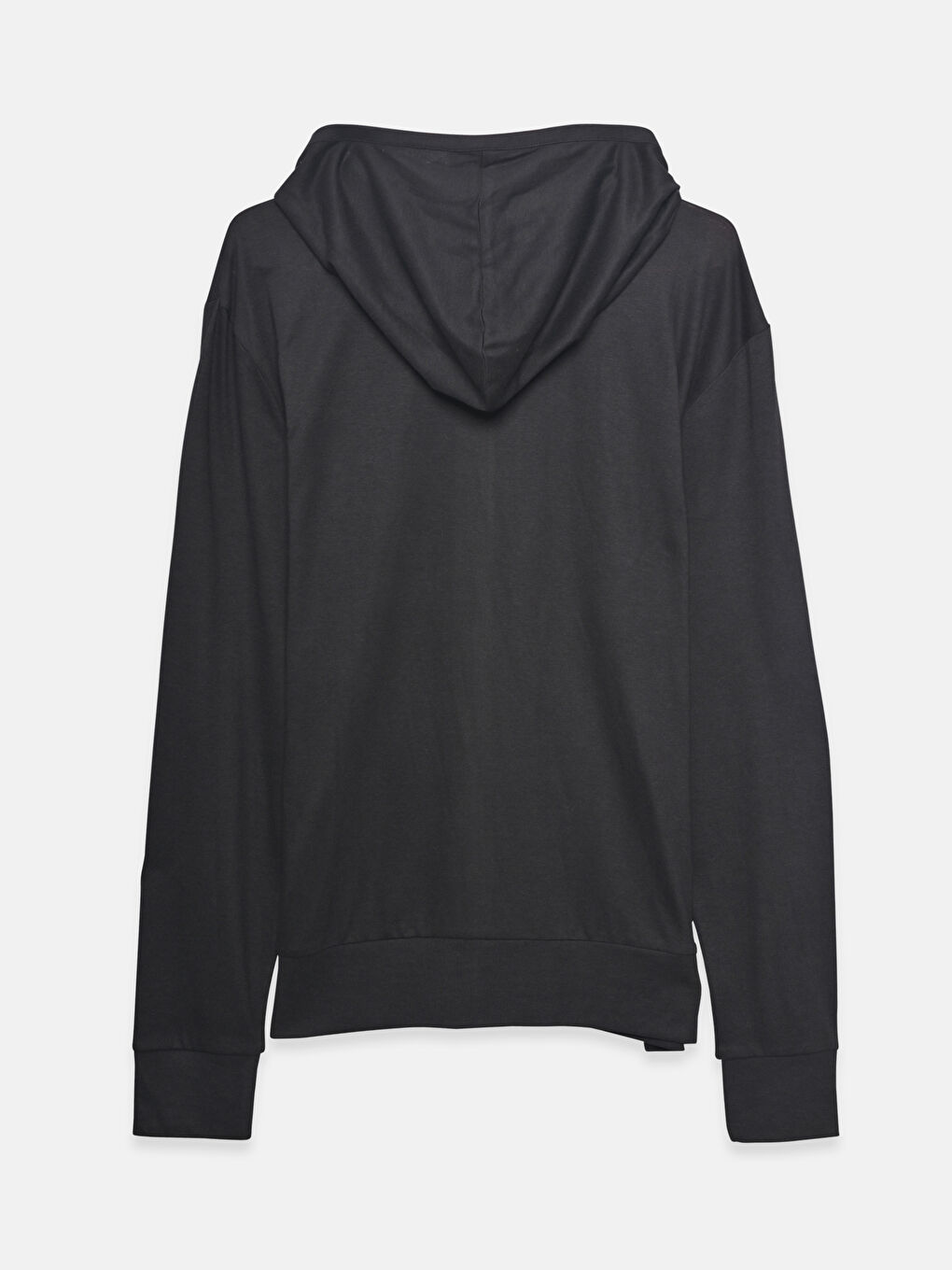 Hooded Basic Men's Zip-Up Sweatshirt-1