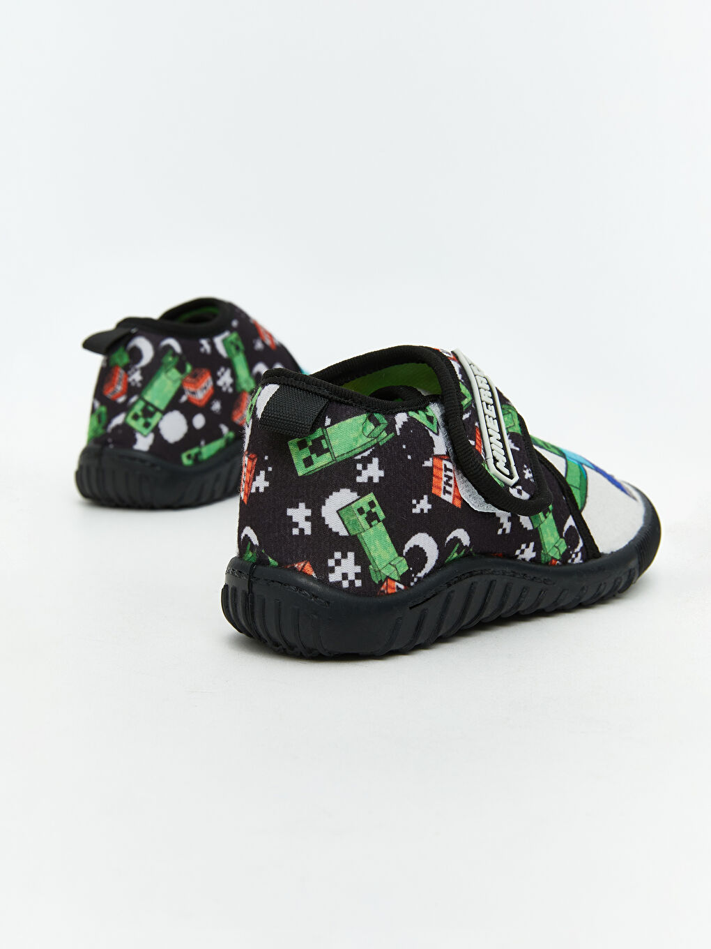 Boy BLACK Slipper Boots-4
