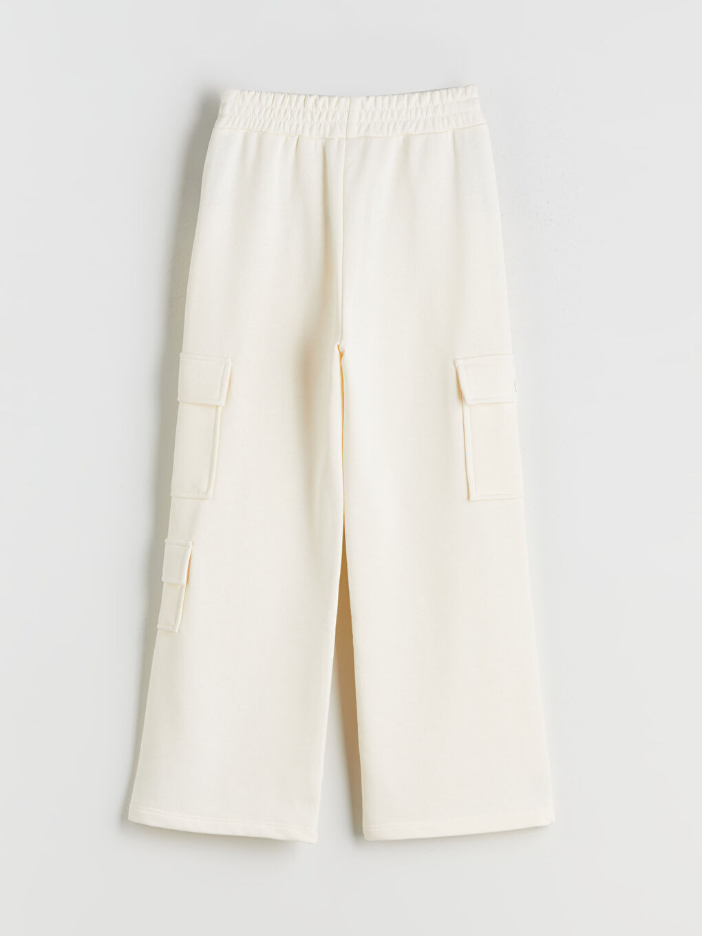 Girls' Cargo Sweatpants with Elastic Waist-2