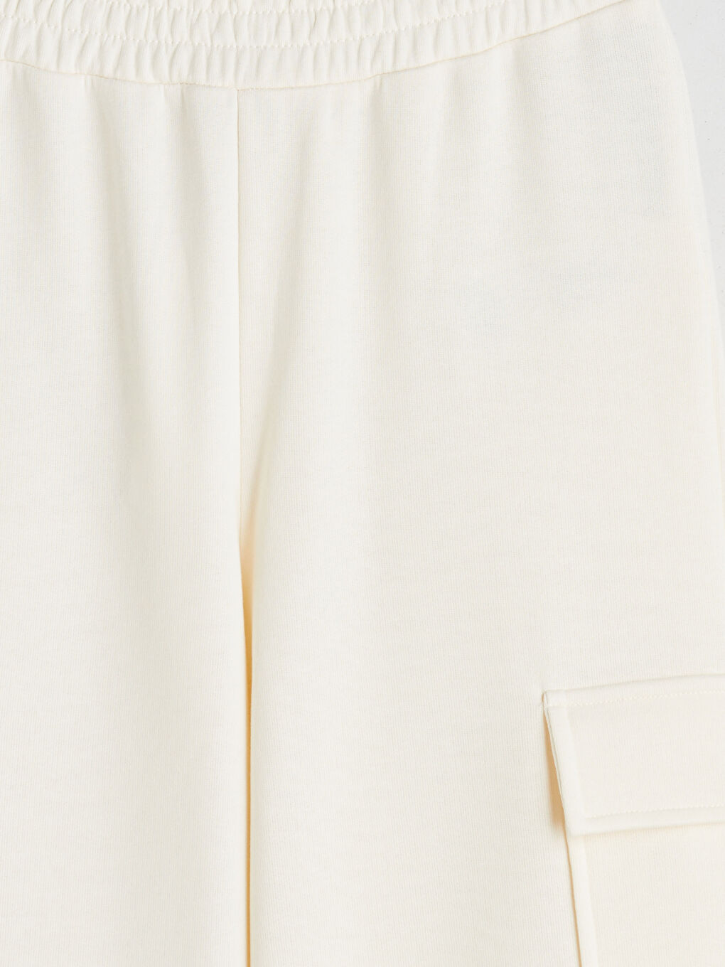 Girls' Cargo Sweatpants with Elastic Waist-3