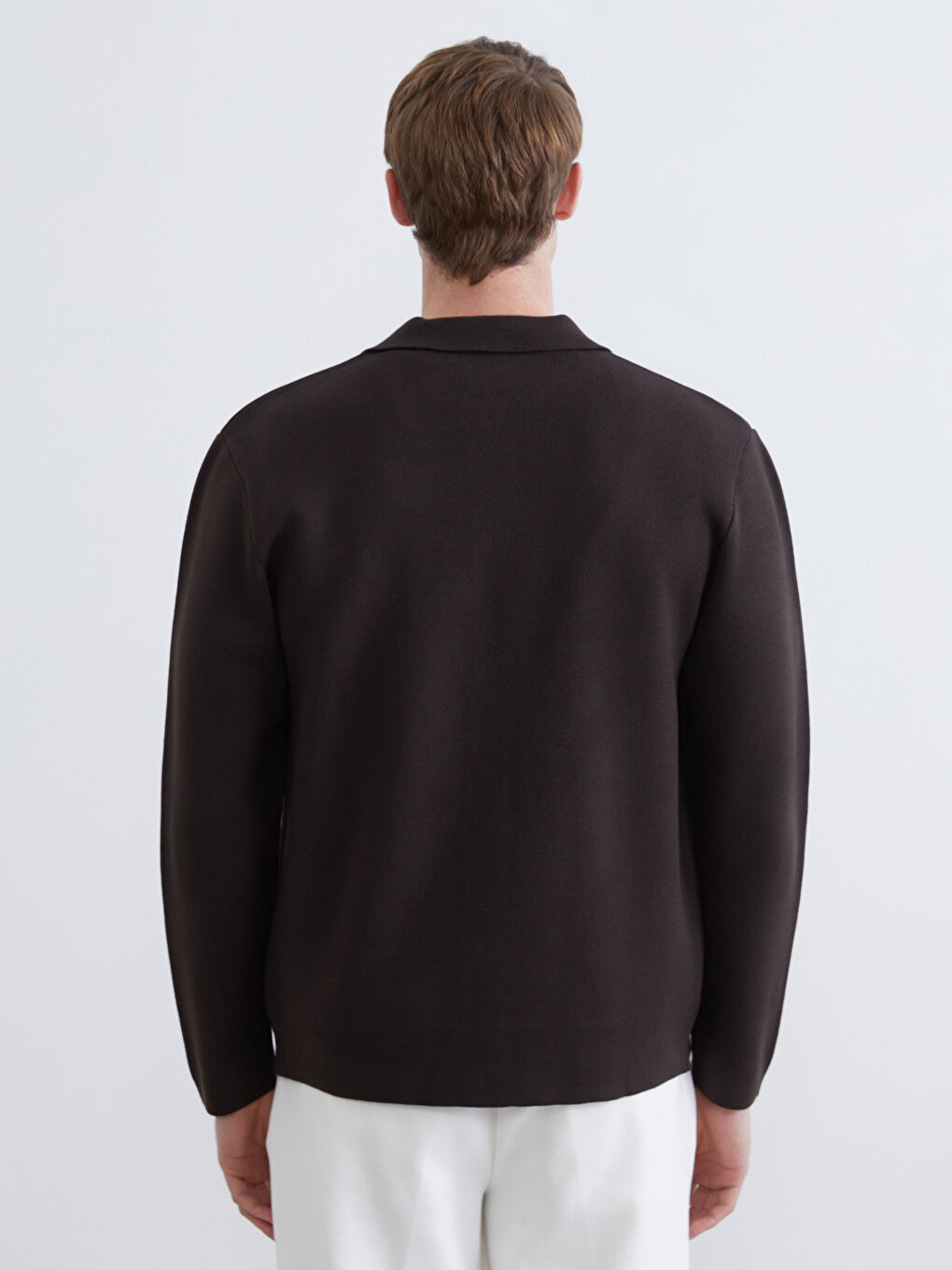 Man BROWN Cardigan-3