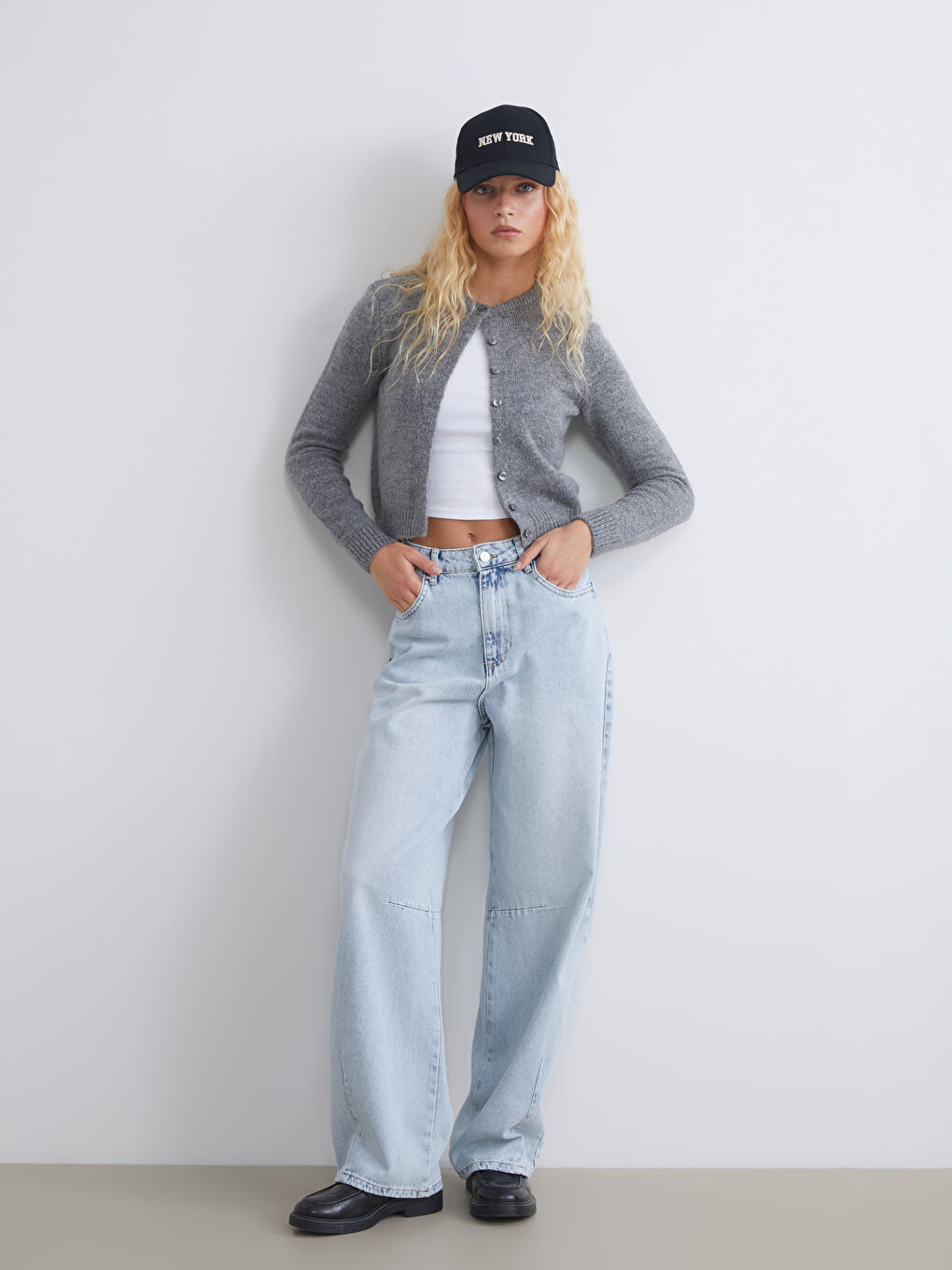 XSIDE Baggy Fit Women's Jeans -W5HP70Z8-DG7
