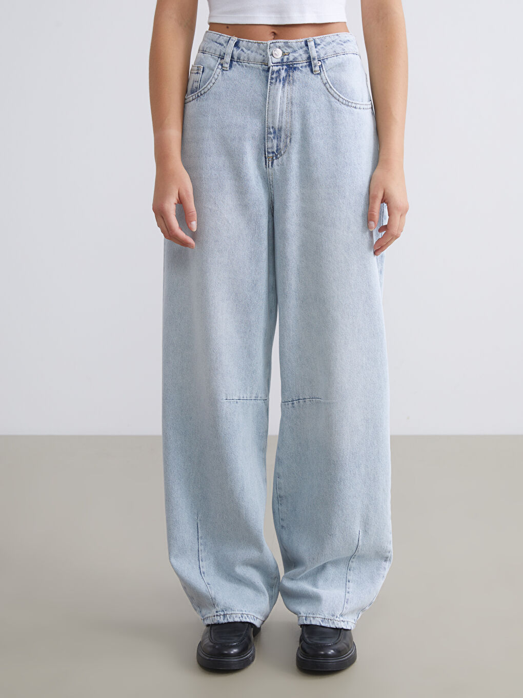 XSIDE Baggy Fit Women's Jeans -W5HP70Z8-DG7