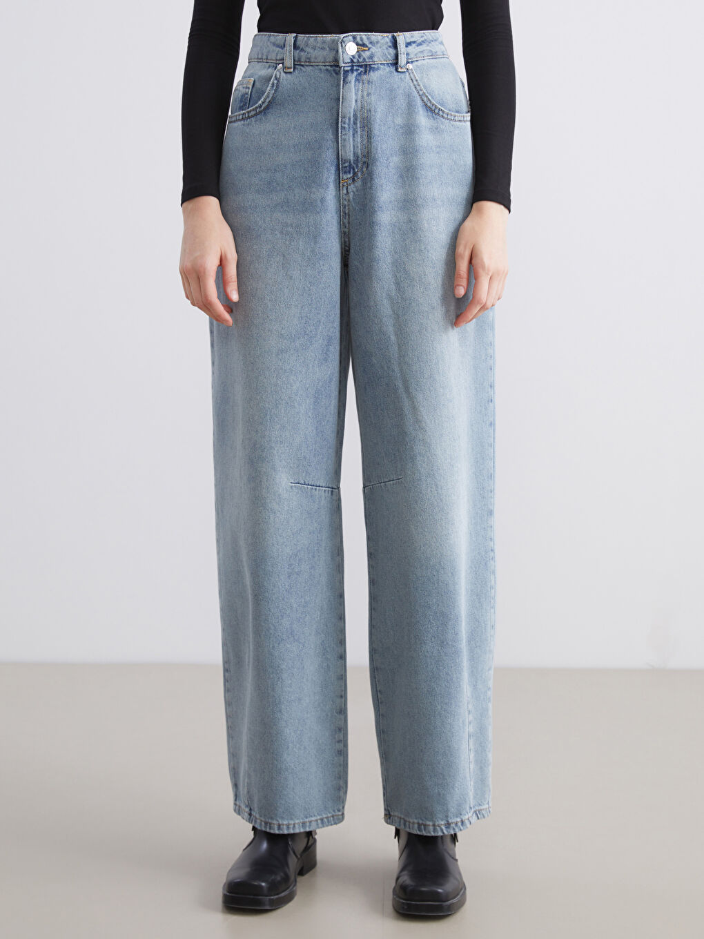 XSIDE Baggy Fit Women's Jeans -W5HP70Z8-J0N