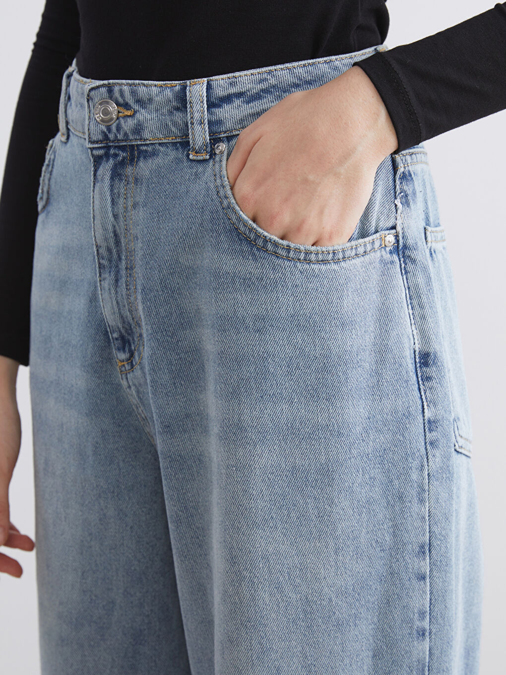 XSIDE Baggy Fit Women's Jeans -W5HP70Z8-J0N